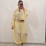Coordinato GRACE giallo