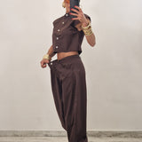 Coordinato KARIS marrone