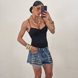 Pantaloncino di jeans REBY