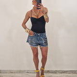 Pantaloncino di jeans REBY