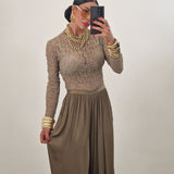 Pantalone PENELOPE kaki