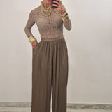 Pantalone PENELOPE kaki
