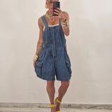 Salopette di jeans MINDY blu jeans