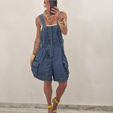 Salopette di jeans MINDY blu jeans