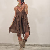 Abito NADINE marrone