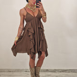 Abito NADINE marrone