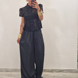 Pantalone PENELOPE nero
