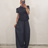Pantalone PENELOPE nero