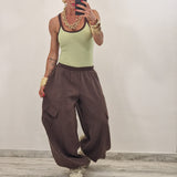 Pantalone MAROC marrone