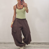 Pantalone MAROC marrone