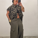 Camicia smanicata BROH camouflage