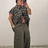 Camicia smanicata BROH camouflage