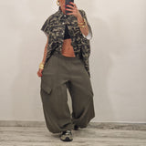 Pantalone MAROC verde militare