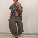 Pantalone MAROC verde militare