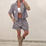 Coordinato CAM grigio