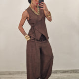 Coordinato BELMONT marrone