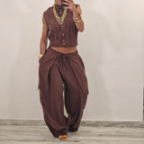 Coordinato GABY marrone By Lumina