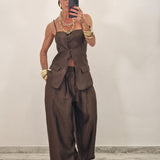 Coordinato MARCY marrone