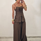 Coordinato MARCY marrone
