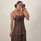 Coordinato MARCY marrone