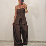 Coordinato MARCY marrone
