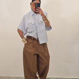 Pantalone STEVEN marrone