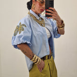 Pantalone STEVEN senape