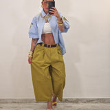 Pantalone STEVEN senape