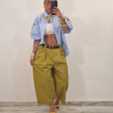 Pantalone STEVEN senape