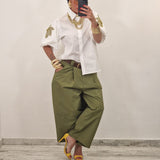 Pantalone STEVEN verde militare