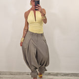 Pantalone SPACE tortora