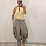 Pantalone SPACE tortora