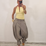 Pantalone SPACE tortora
