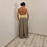 Pantalone SPACE tortora