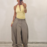 Pantalone SPACE tortora