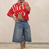 Maglia CHILL rossa by Lumina