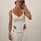 Top CHLOE bianco