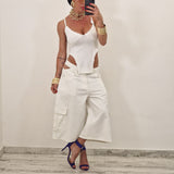 Top CHLOE bianco