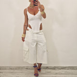 Top CHLOE bianco