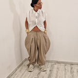 Pantalone MOET tortora