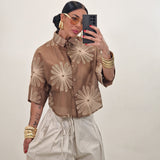 Camicia BALI  marrone