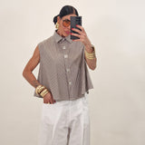 Camicia LILLY righe marrone