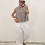 Camicia LILLY righe marrone