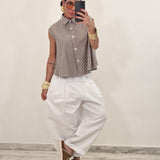 Camicia LILLY righe marrone