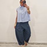 Camicia LILLY righe celeste