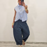 Camicia LILLY righe celeste