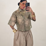 Camicia BALI  verde militare