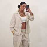 Pantalone CORFU' beige