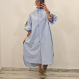 Camicione ZENDAYA celeste