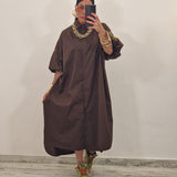 Camicione ZENDAYA marrone